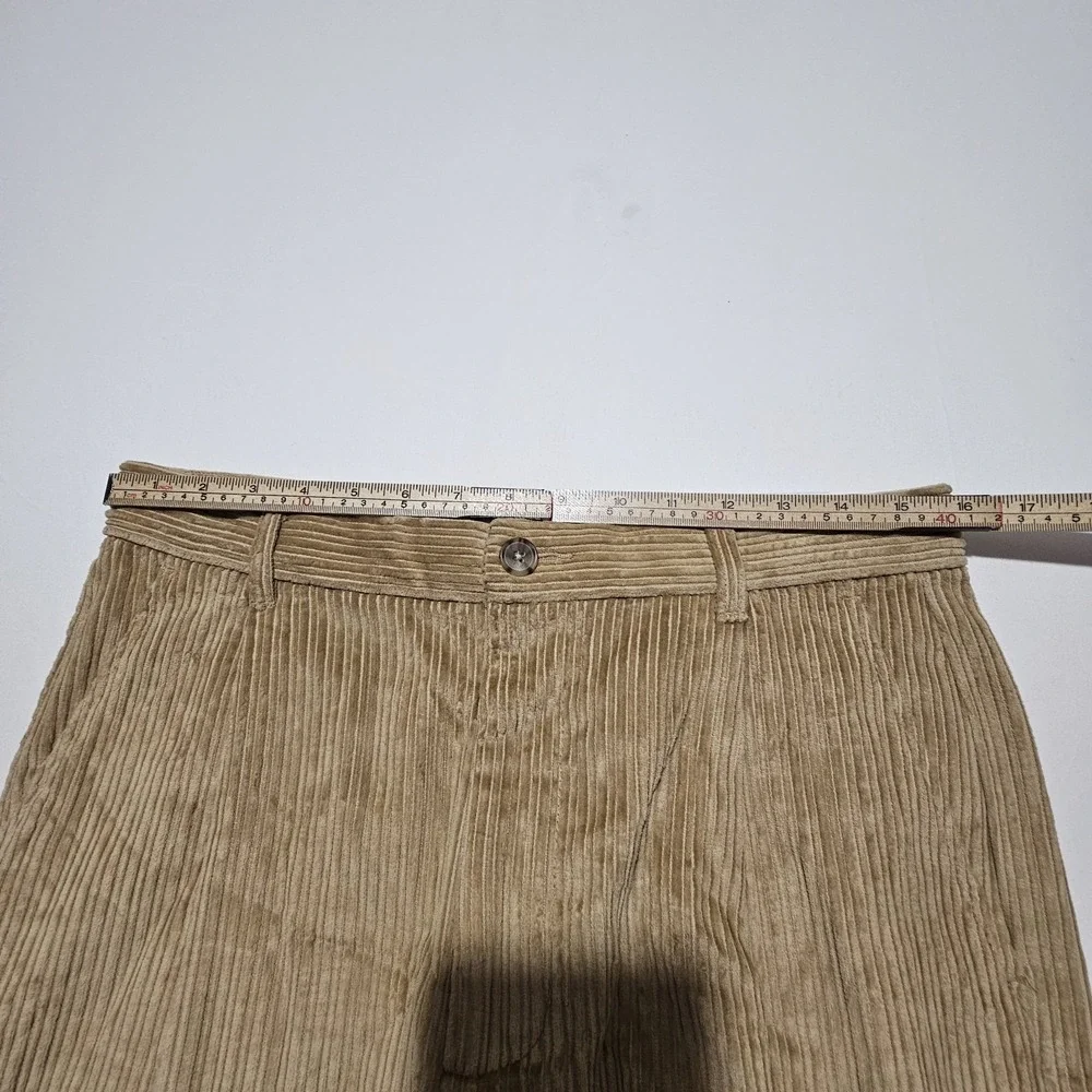 Mode‎ of One Men's Relaxed Fit Corduroy Pants Medium Brown Size 31